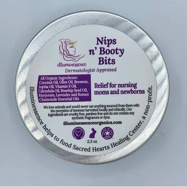 illuminessence organics – wholesale Nipple cream – Maternity – Nipple Cream for Maternity - Nips and Booty Bits
