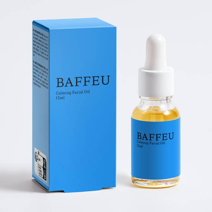 Huile visage calmante pour la vente par Baffeu