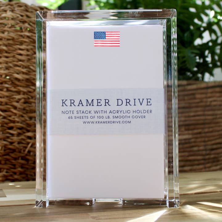 American Flag Note Stack for wholesale by Kramer Drive