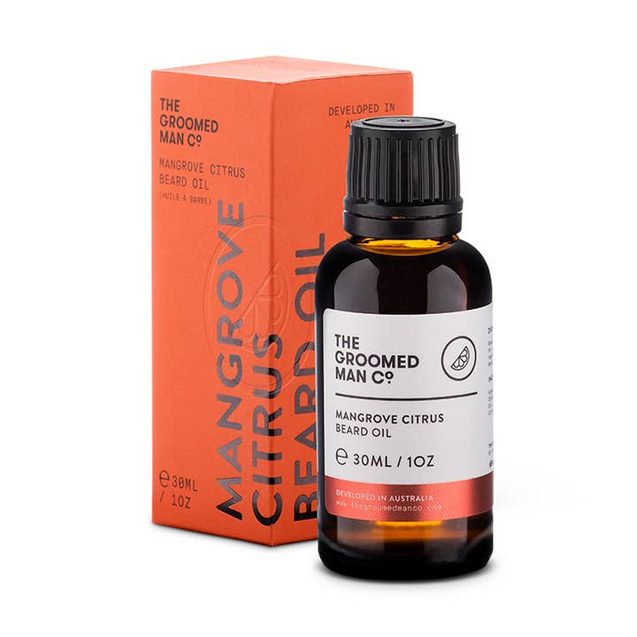 Mangrove Citrus Beard Oil for wholesale by The Groomed Man Co.