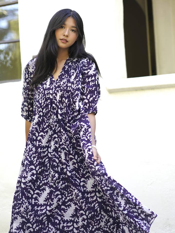 Skye Kleid Indigo  für den Großhandel von Dolma