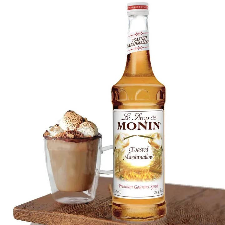Trent Allen Gourmet Coffee - Wholesale Flavored Syrup - Monin Toasted Marshmallow Flavored Syrup ( CASE OF 12 )1