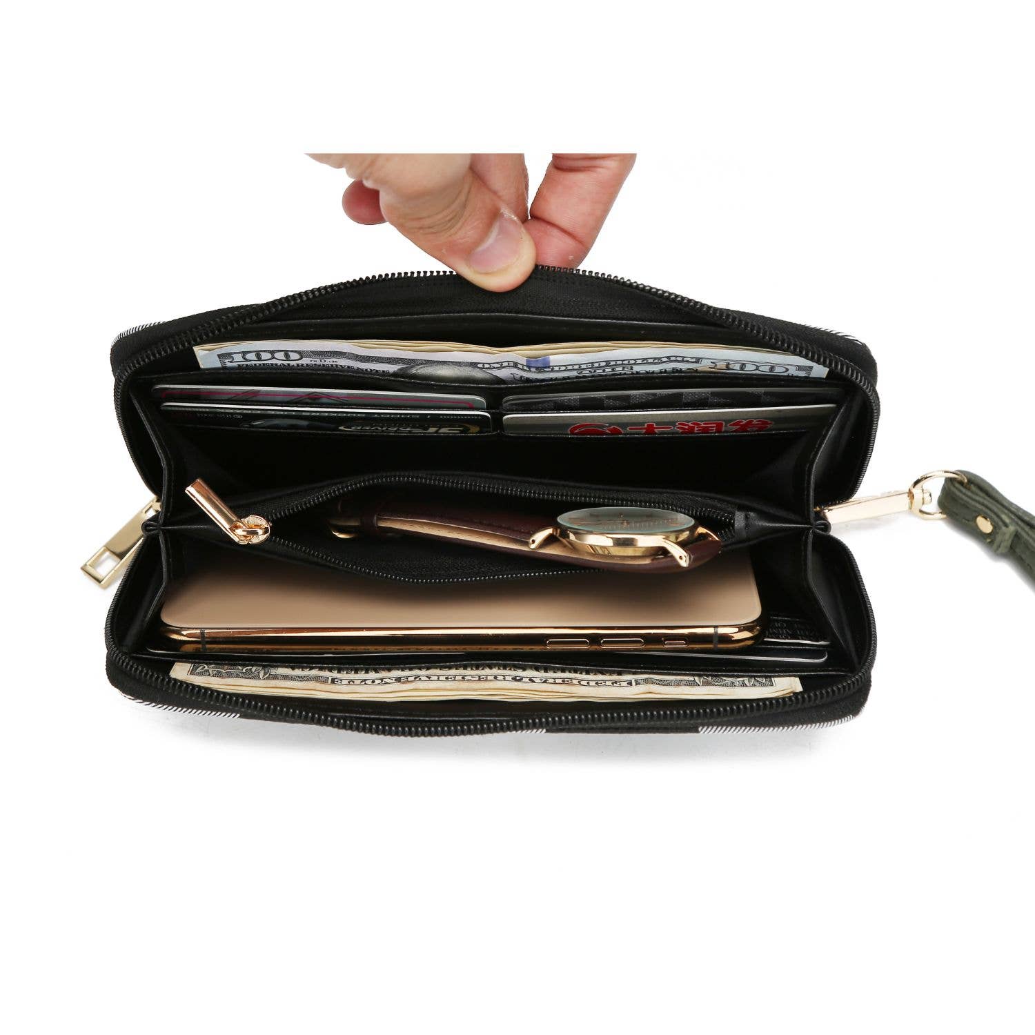 MKF Collection - Wholesale Tote Bag - Women's - MKF Mariely Checker Tote Bag & Wallet Set Women Handbag18