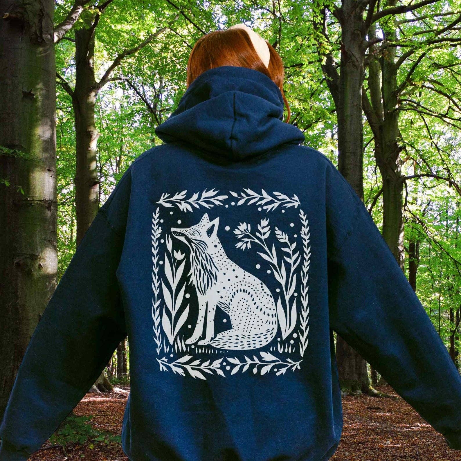 Sisterly Gifts Shop – wholesale Hoodie – Unisex – Fox Hoodie | Nature Hoodie | Graphic Hoodies | Gift Items1
