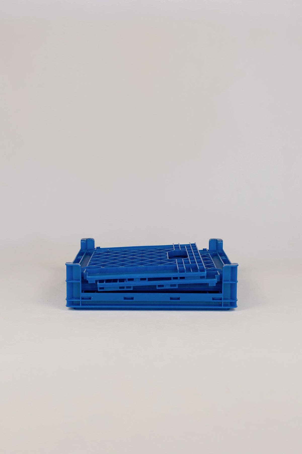 Upton - Wholesale Storage Bin - Collapsible Record Crate - Royal2