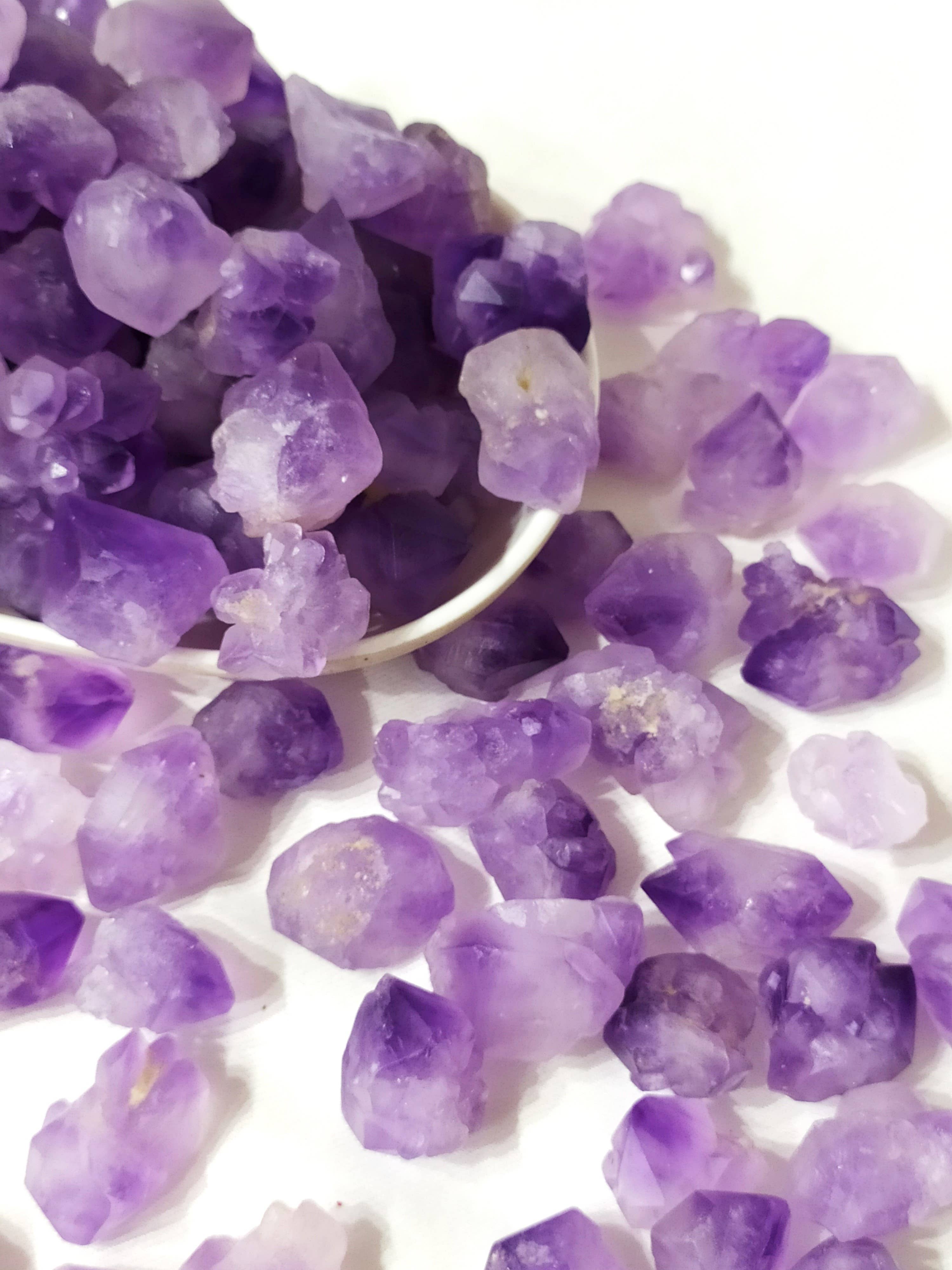 Soothing Crystals - Vente Pierre et cristal de spiritualité - 100g Points Naturels | Améthyste | Points de Cristal de Guérison11