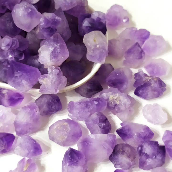 Soothing Crystals - Vente Pierre et cristal de spiritualité - 100g Points Naturels | Améthyste | Points de Cristal de Guérison11