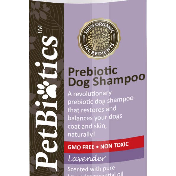 Aleavia - Wholesale Pet Shampoo - Dog - Petbiotics Prebiotic Lavender Dog Shampoo | Natural Dog Shampoo