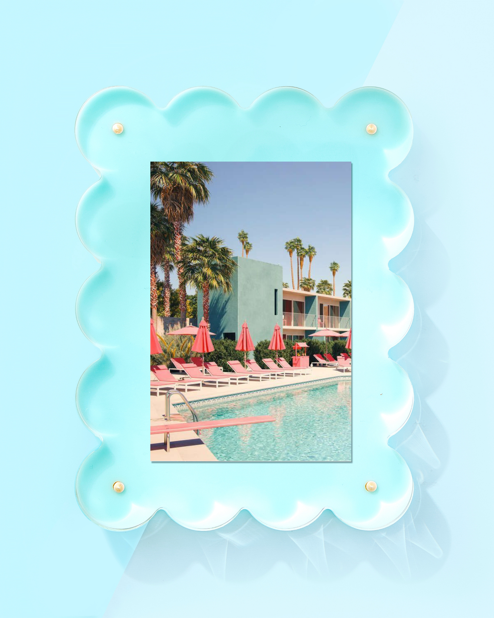 Tart By Taylor - Wholesale Picture Frame - Seafoam Acrylic Picture Frame4