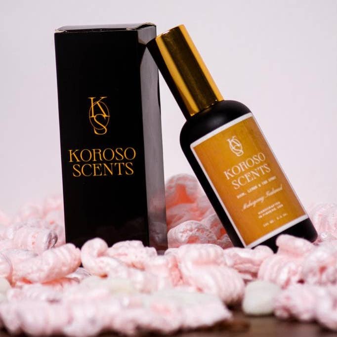 korososcents – wholesale Rums- och linnespray – Doftande rumsspray av mahogny teakträ | Rum- och linnespray