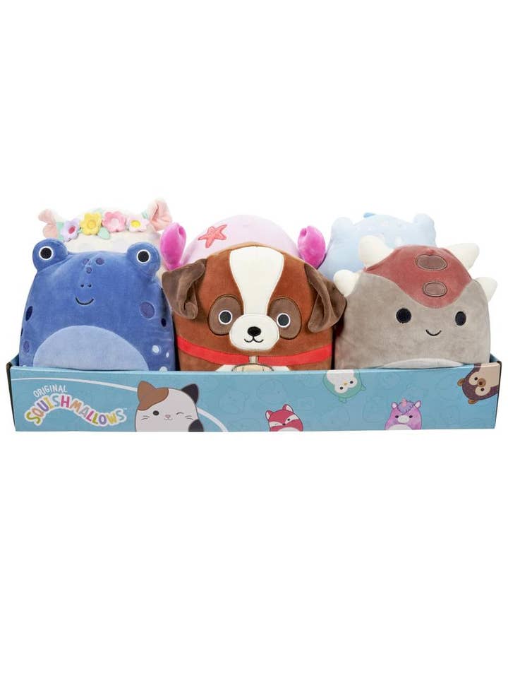 Squishmallows 8" Plush Asst A in 6pc Display for wholesale by License 2 Play Toys