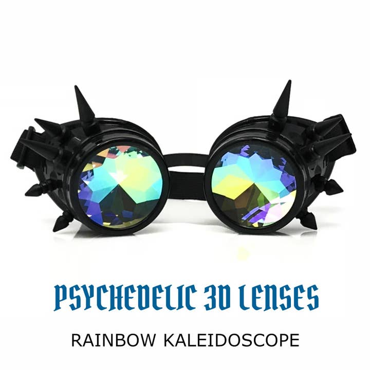 UMBRELLALABORATORY - Wholesale Sunglasses - Unisex - Rave Kaleidoscope Glasses