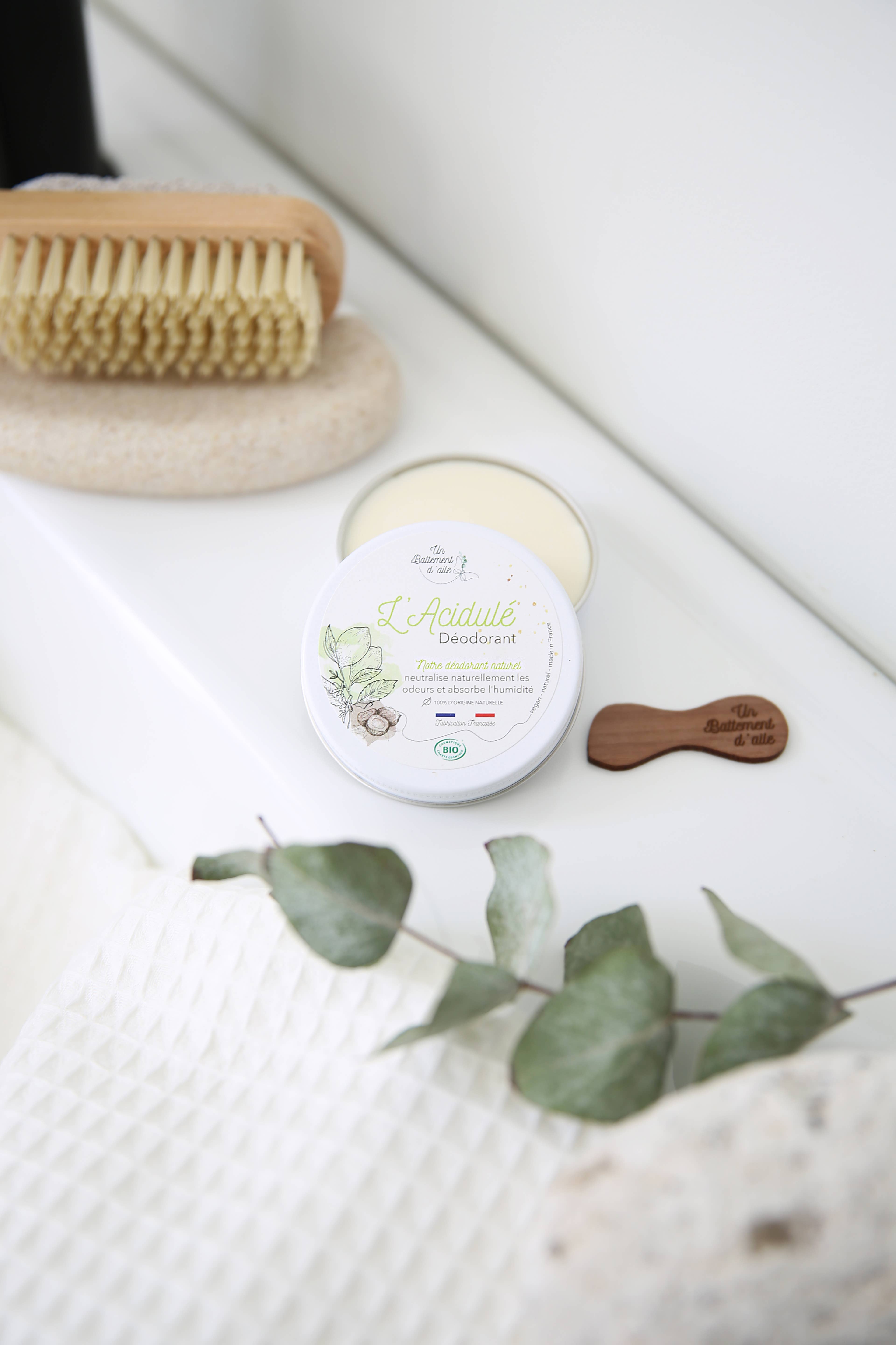 Un Battement d’aile - Wholesale Deodorant - Uniseks - Organische natuurlijke vaste vegan deodorant - L'Acidulé1