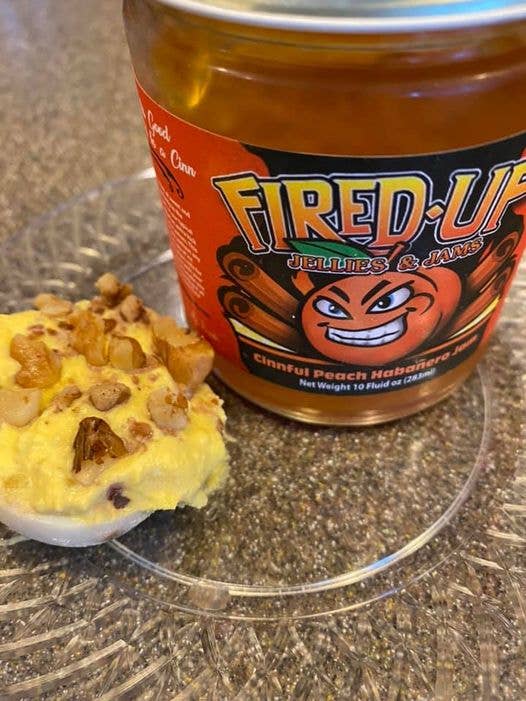 Fired Up Jellies and Jams - Wholesale Jam/Jelly - Cinnful Peach Habanero Jam2