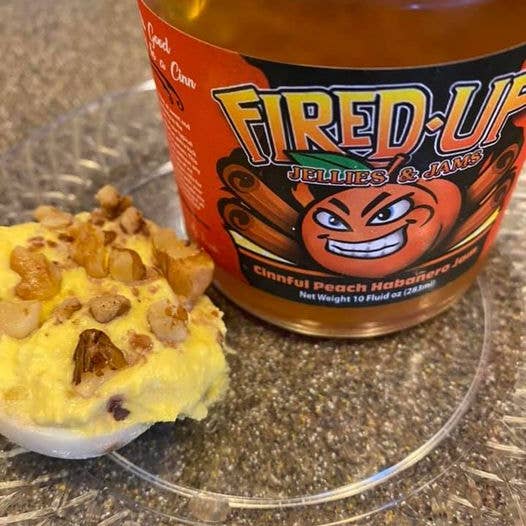 Fired Up Jellies and Jams - Wholesale Jam/Jelly - Cinnful Peach Habanero Jam2