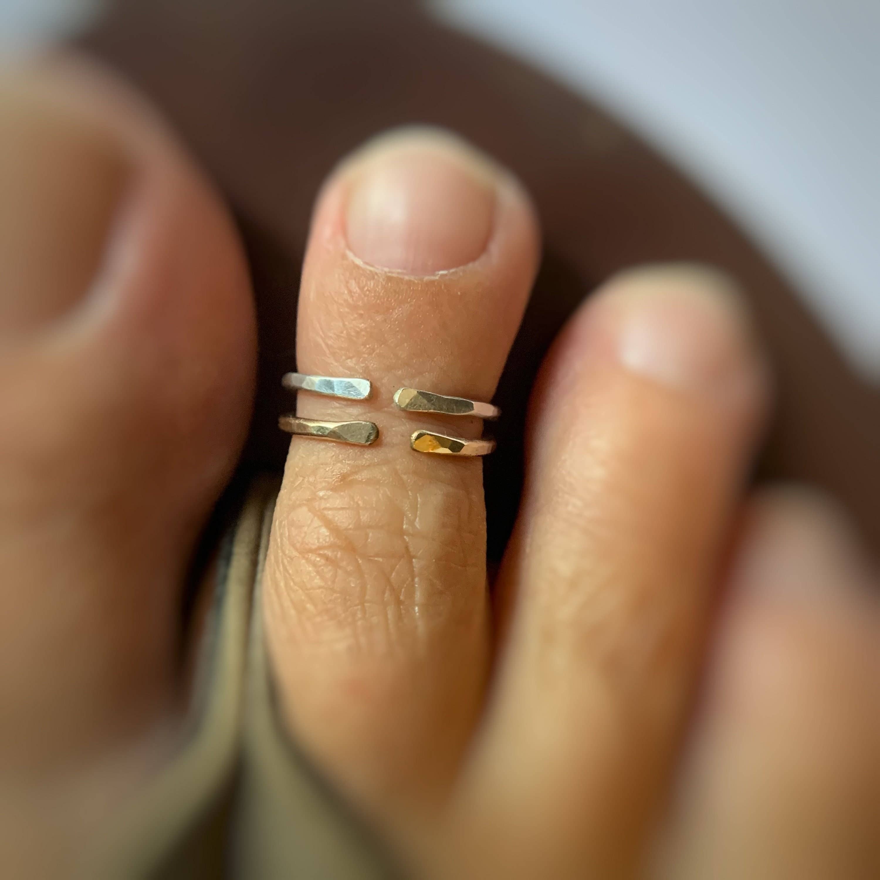 TayTayInspired - Wholesale Toe Ring - Set of Two Toe Rings4