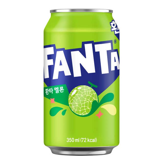 Global Bite Co - Wholesale Soda/Carbonated Drink - Fanta Melon 350ml (Korea)