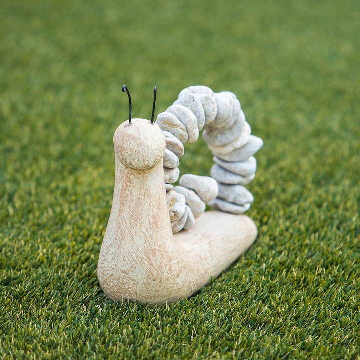 Garden Age Supply - Wholesale Outdoor Ornament/Decor - Beach Pebble Snails