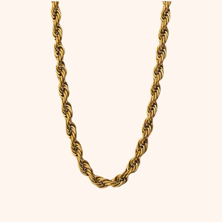 Luxurious Rope Chain Necklace for wholesale by PRESSIE
