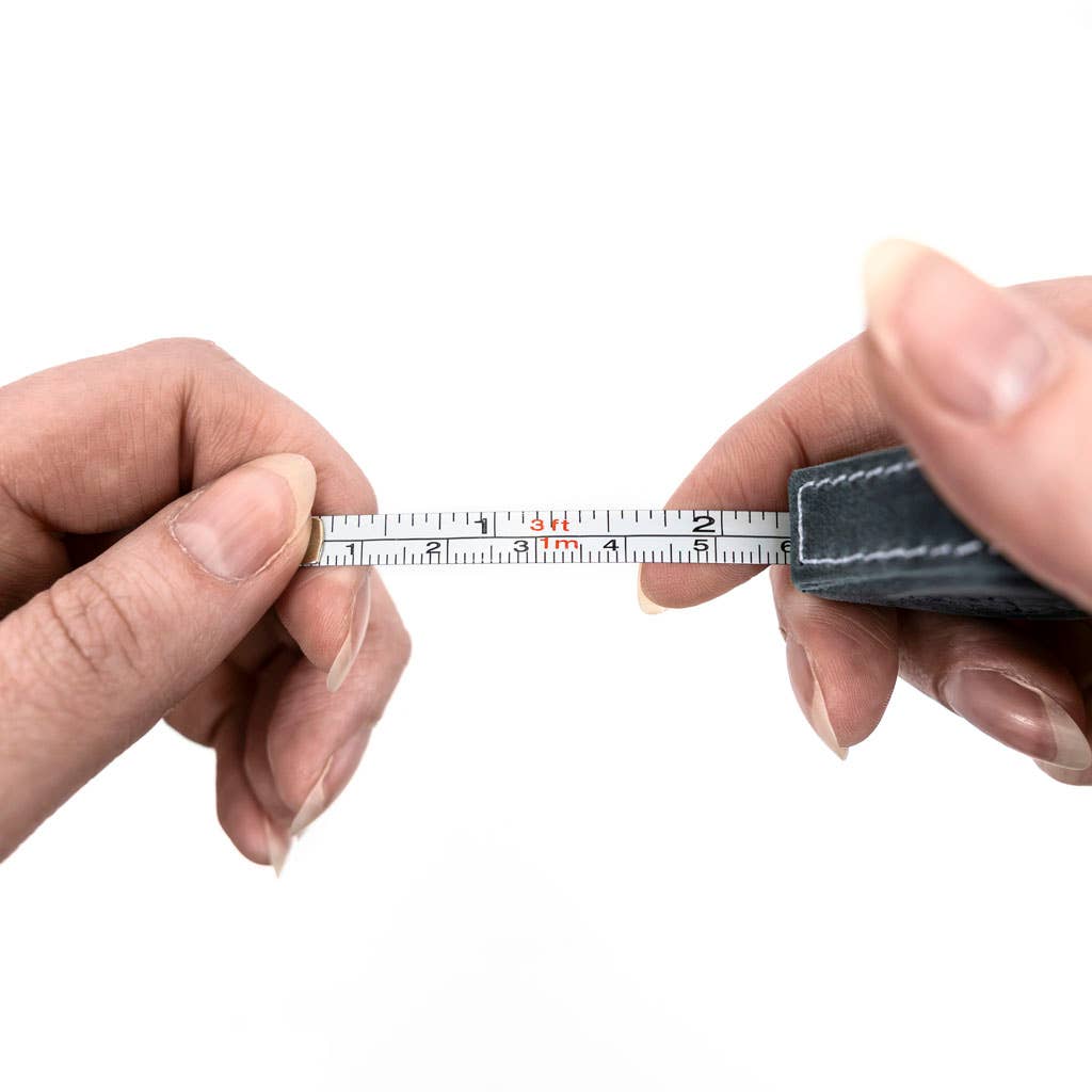 Thread and Maple – wholesale Measuring tape – Leather Tiny Tape Measure2