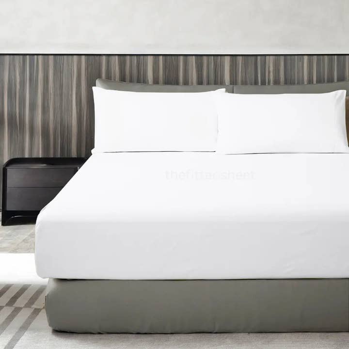 The Fitted Sheets – wholesale Fitted sheets – Egyptian Cotton Fitted Sheets Smooth and Breathable -White1