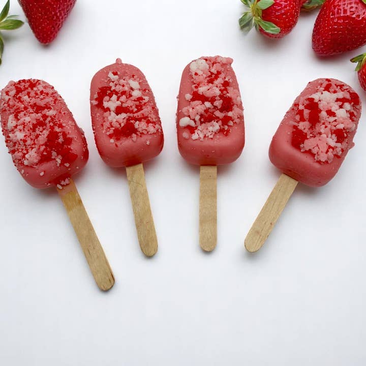 Wax and Wix Bakery® - Wholesale Wax Melt - Strawberry Crunch Cake Ice Cream Bar Wax Melts/Soy Wax Melts1