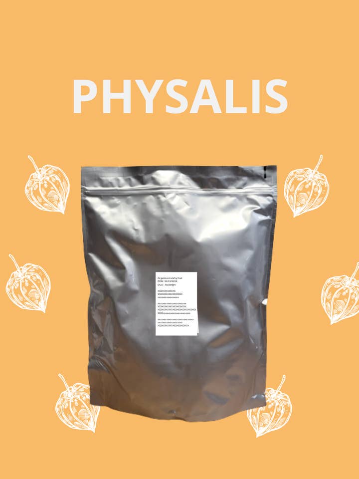 Organic Freeze-Dried Physalis BULK - 1 kg for wholesale by Organica