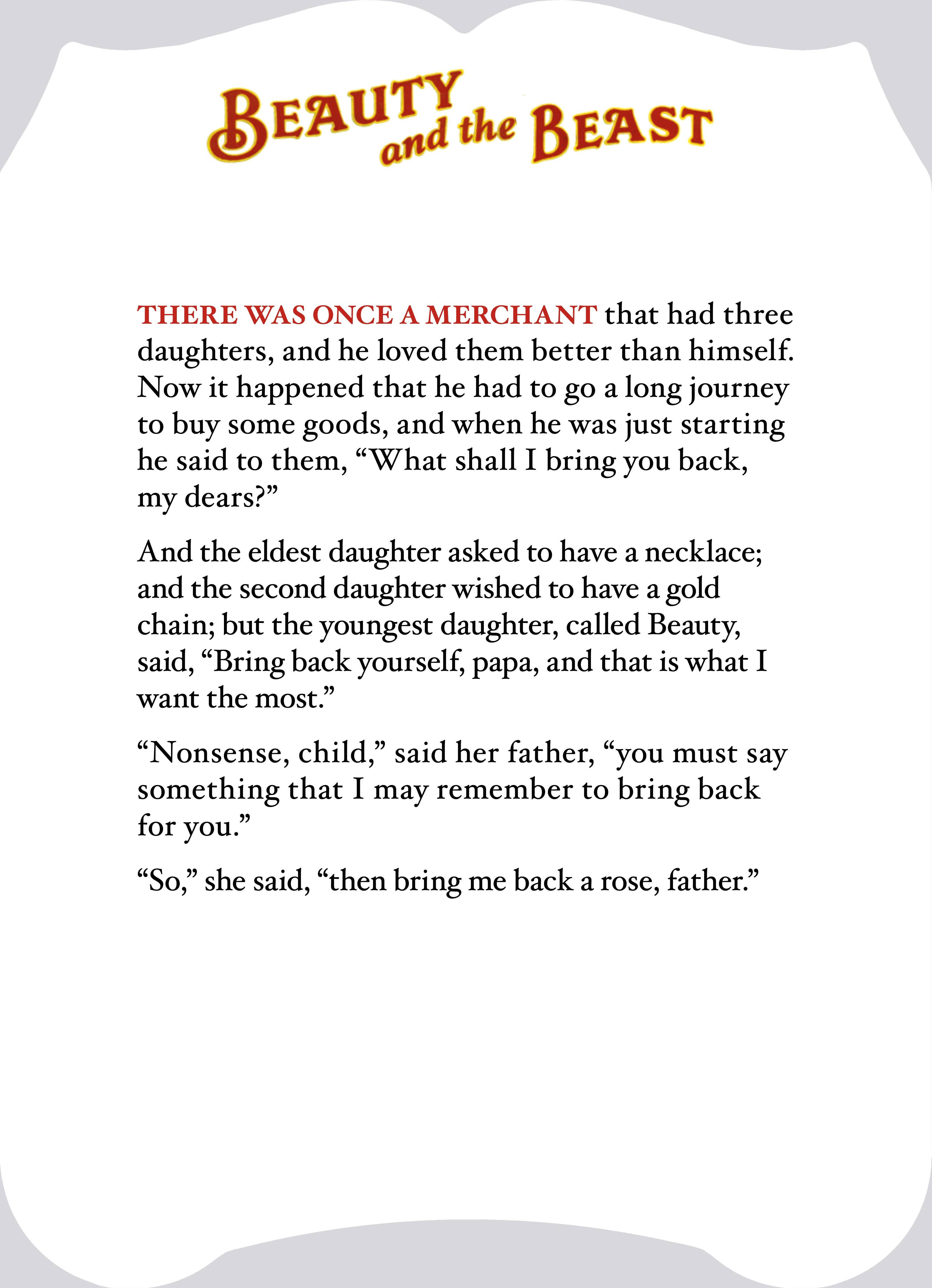 Laughing Elephant Books - Wholesale Preschool Book (3-5) - Beauty And The Beast-  Children's Die-Cut Picture Book2