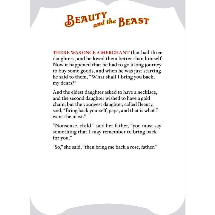 Laughing Elephant Books - Wholesale Preschool Book (3-5) - Beauty And The Beast- Children's Die-Cut Picture Book2