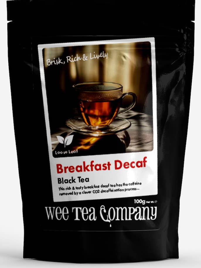Decaf Tea (by The Wee Tea Company) for wholesale by Forth Coffee Roasters