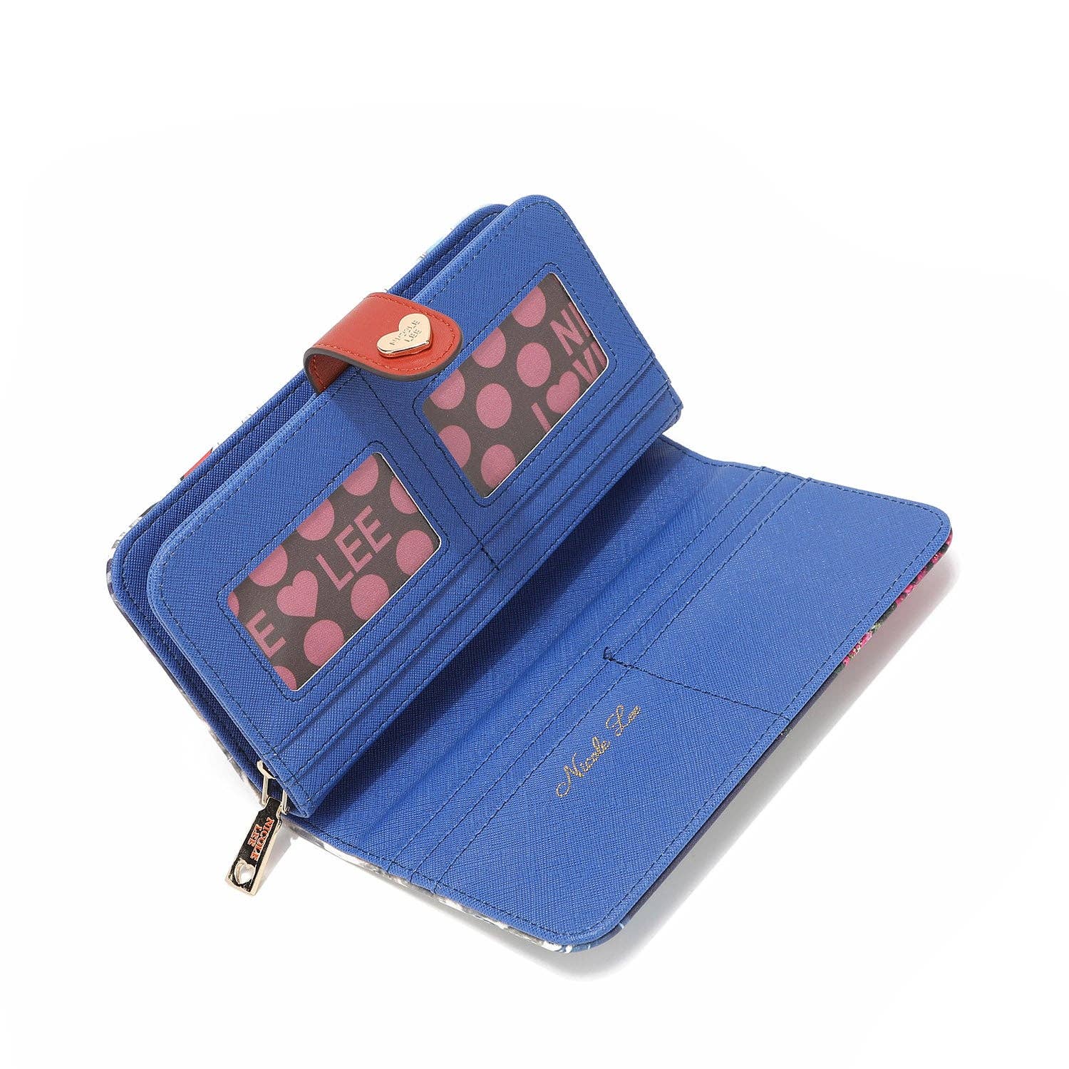 Nicole Lee – Carteira - Mulher por atacado – CARTERA IMPRESA MODA CON CREMALLERA10