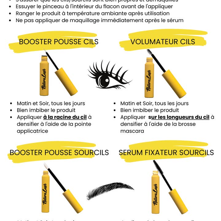 S2Z Cosmetics - Vendita all'ingrosso Siero per ciglia/sopracciglia - Siero volumizzante per ciglia2