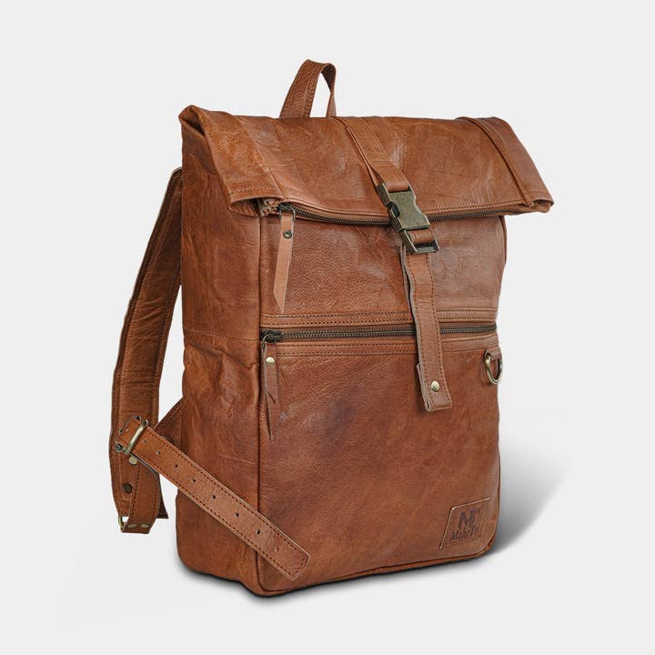 Leather Roll Top Rucksack Backpack and other Purchase Wholesale heldenmut rucksack. Free Returns & Net 60 Terms on Faire trending on Faire.