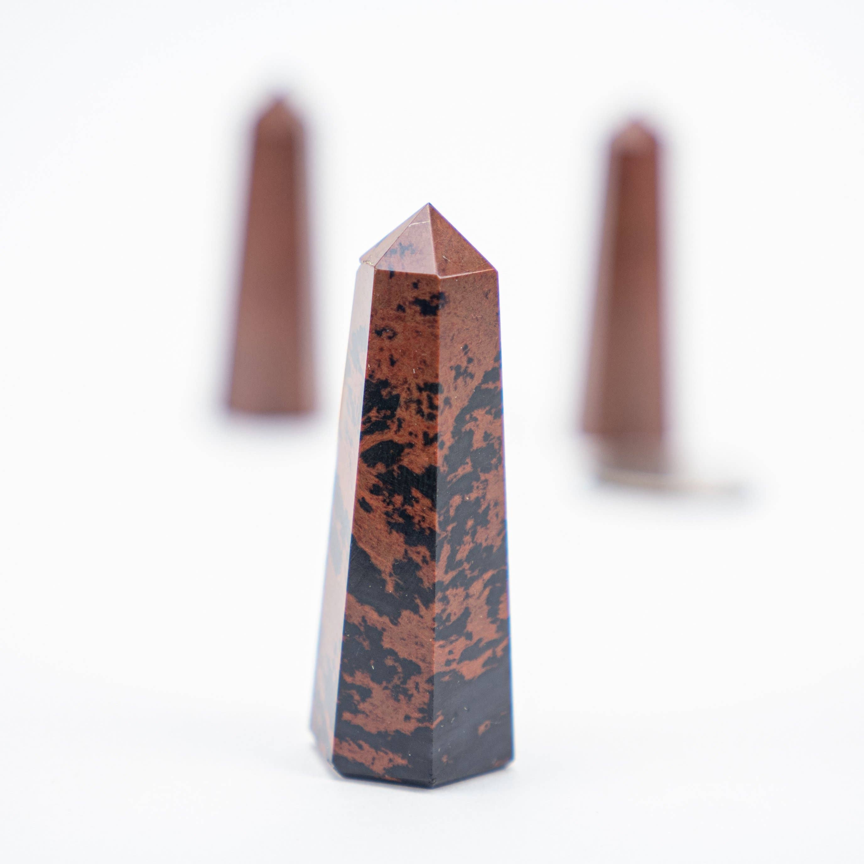 Pelham Grayson Rose - Wholesale Spiritual Stone/Crystal - Tapered Obelisk | Standing Point12