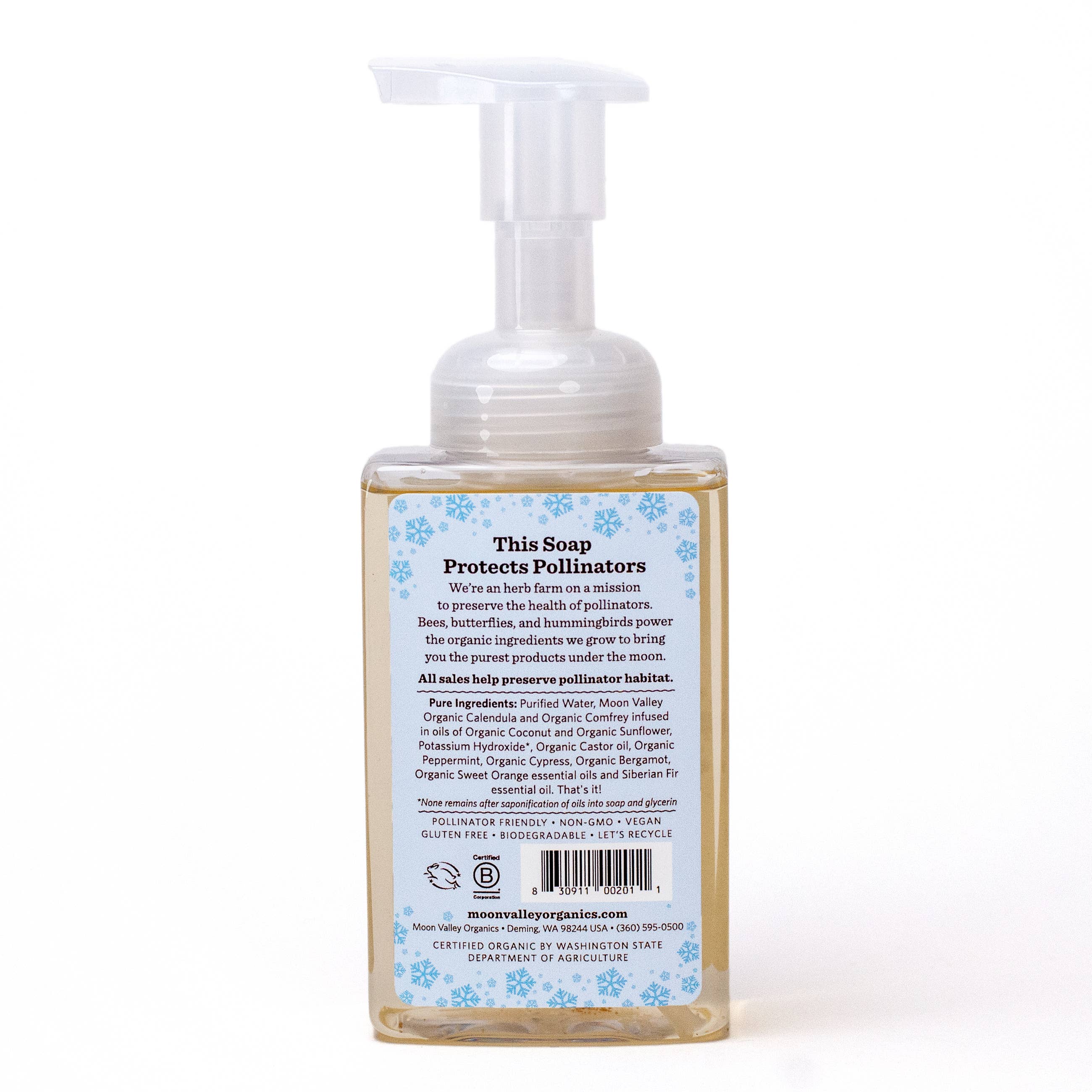 Moon Valley Organics - Wholesale Hand Soap/Wash - Seasonal Foaming Hand Soap - First Frost1