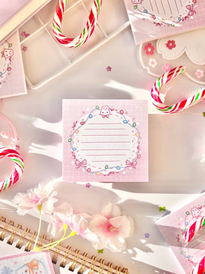 Holiday Napkin Sticky Note for wholesale by Miniijoyco