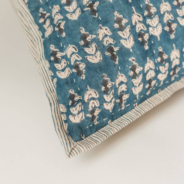 Co.House Designs - Wholesale Bedding Pillowcase/Sham - Blossom Block Print Sham