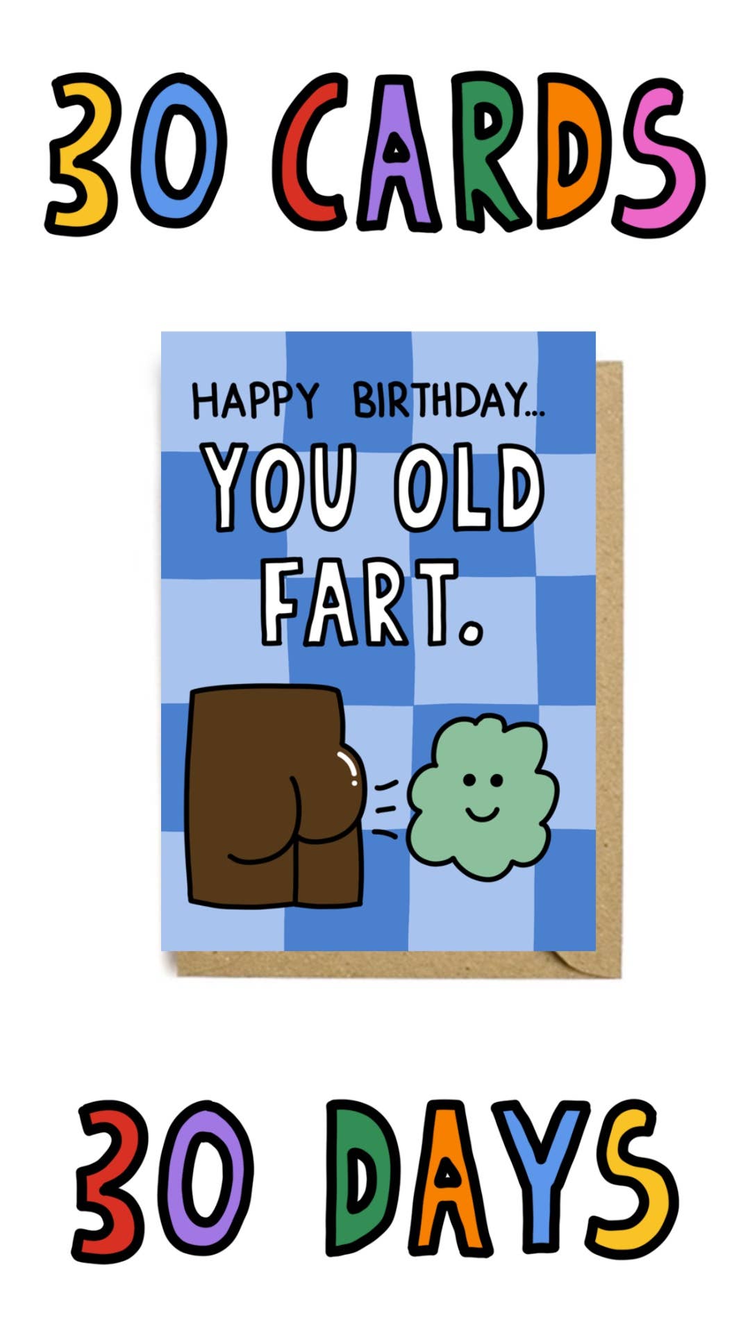 Marblehead - Wholesale Birthday Card - You old fart card0