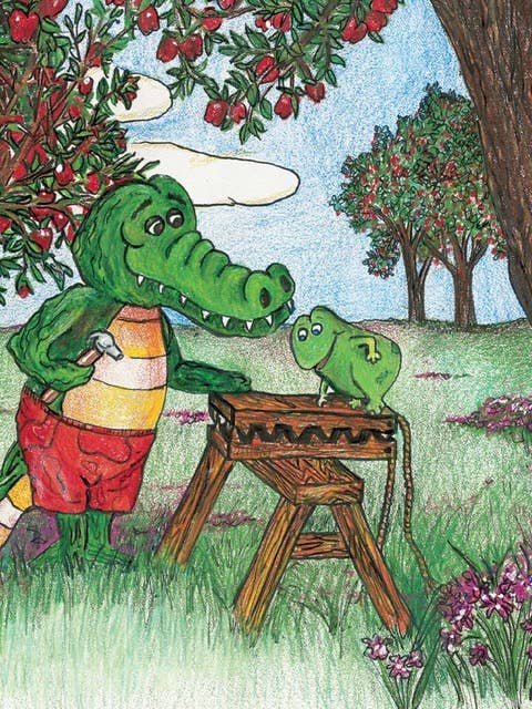 Apple Pie Publishing - Wholesale Early Reader Book (6-8) - 8” x 10” Apples for Fred Children's Book1