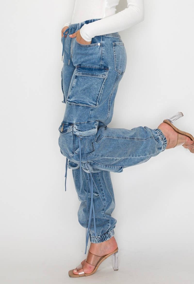 WFFS – wholesale Pants – Women's – Jogger Cargo Pant Spandex11