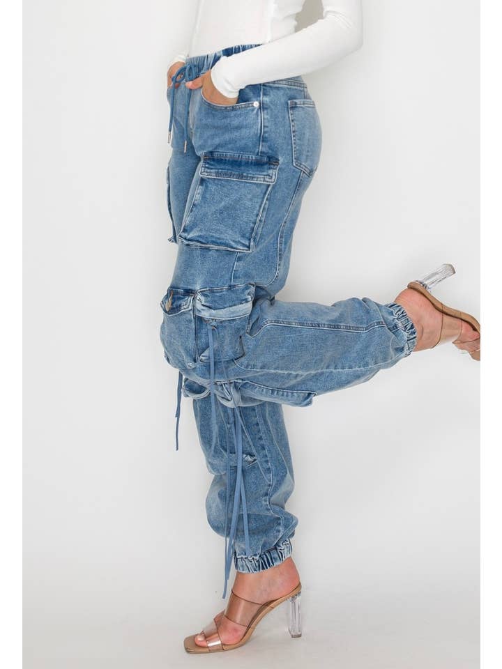 WFFS – wholesale Pants – Women's – Jogger Cargo Pant Spandex11