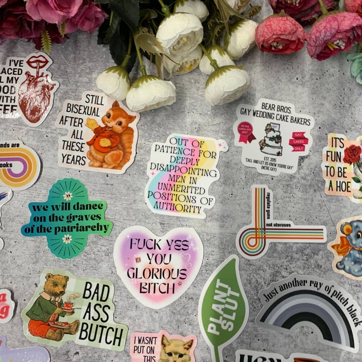 GetBullish – Adesivo por atacado – Fora de paciência para homens profundamente decepcionantes7