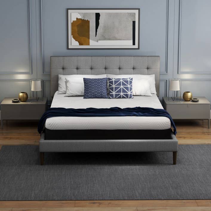 HomeRoots - Venta al por mayor Cama - Colchón completo de espuma viscoelástica de 3 capas con infusión de gel de 8 pulgadas