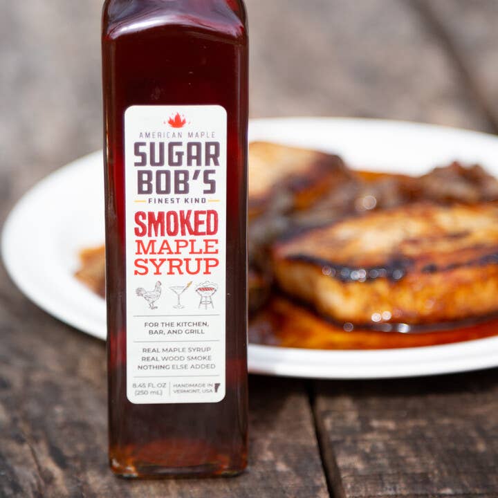 Sugar Bob's Finest Kind - Wholesale Maple Syrup - Smoked Maple Syrup 8.45oz - The Original1