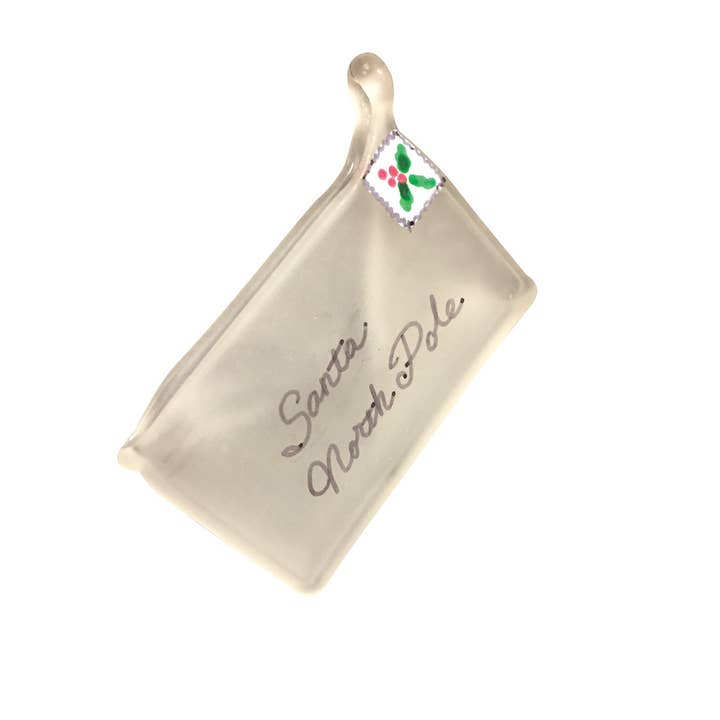 Letter to Santa Ornament for wholesale by Sage Studios