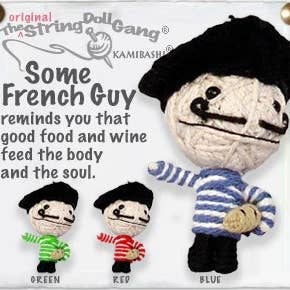 Porte-clés Some French Guy String Doll pour la vente par Kamibashi