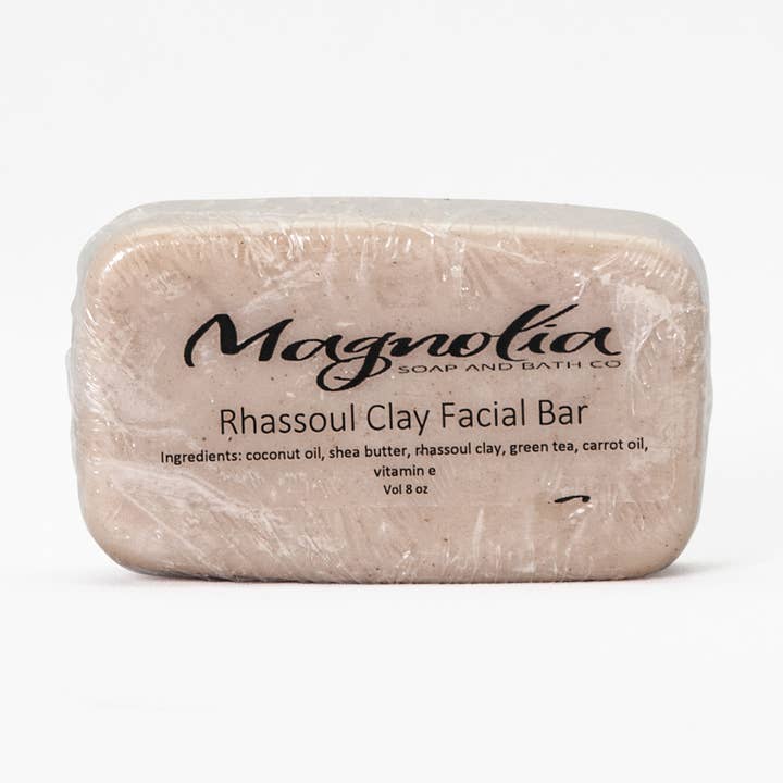 Magnolia Soap & Bath Co - Venta al por mayor Limpiadores faciales - Barra facial de arcilla Rhassoul0