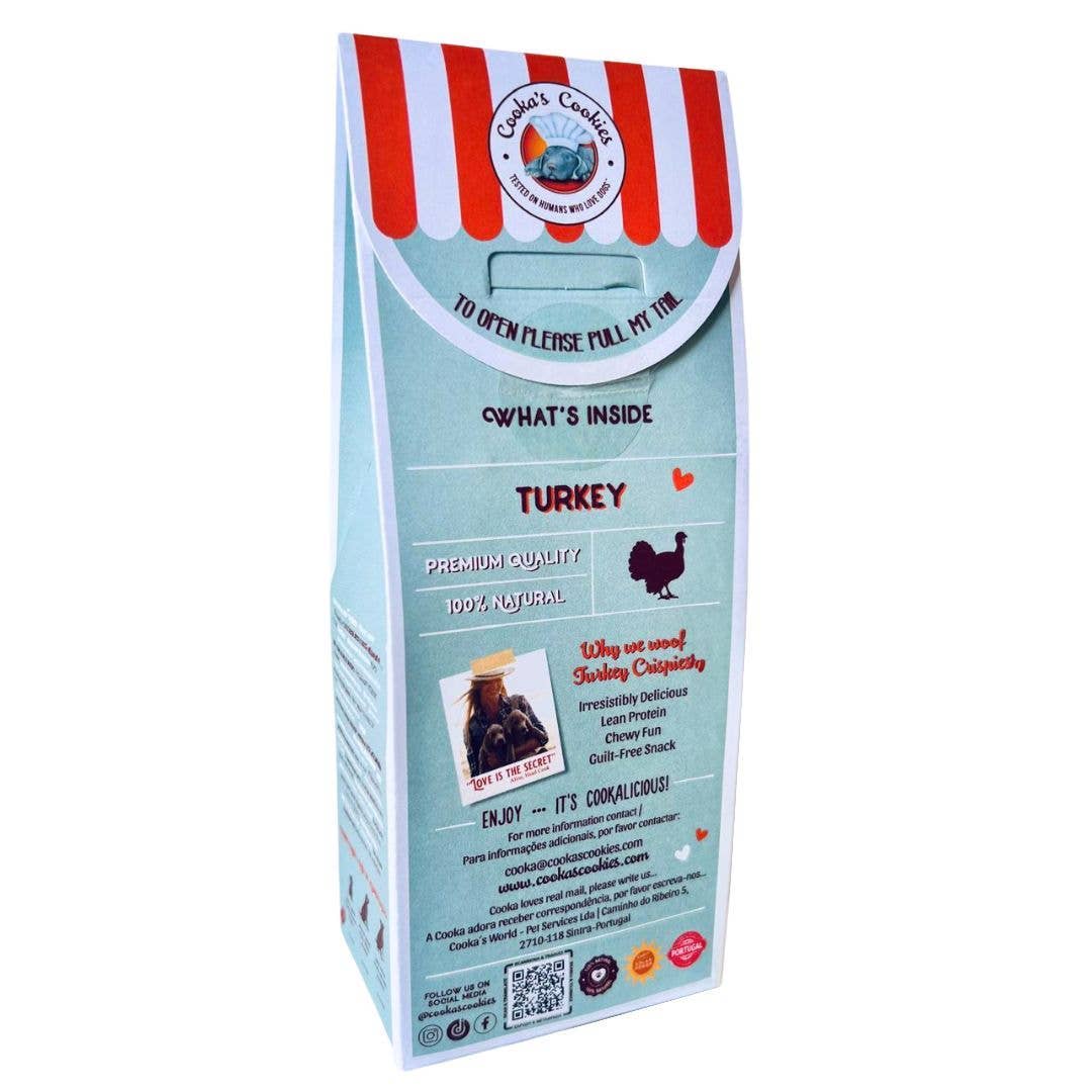 Belpharmed bv: Cooka's Cookies & Sensidog - Wholesale Pet Treats - Dog - Turkey Crispies - Air-Dried Treats For Dogs1