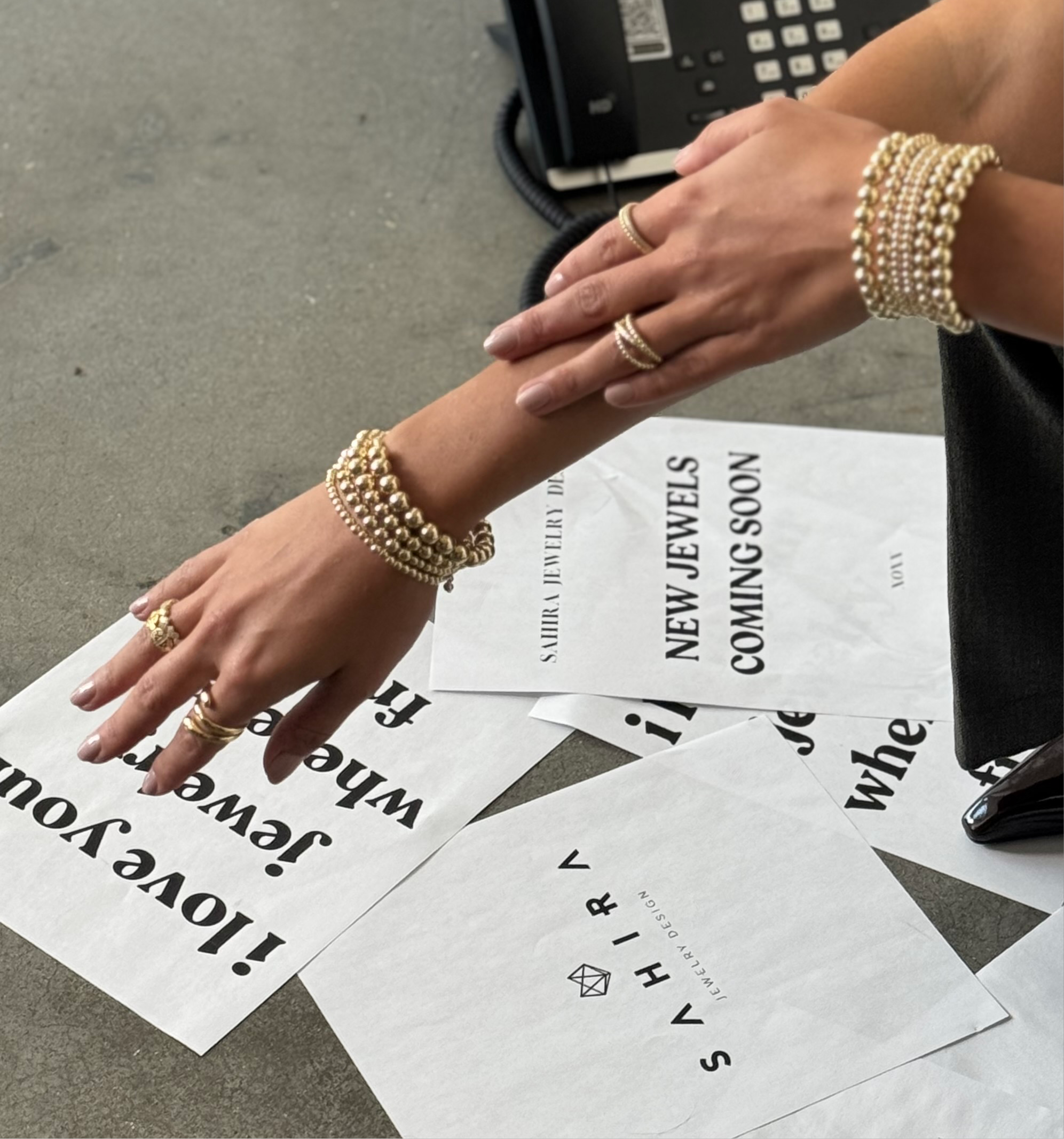 Sahira Jewelry Design - Vente Bracelet de perles - Allison Wrap - 43