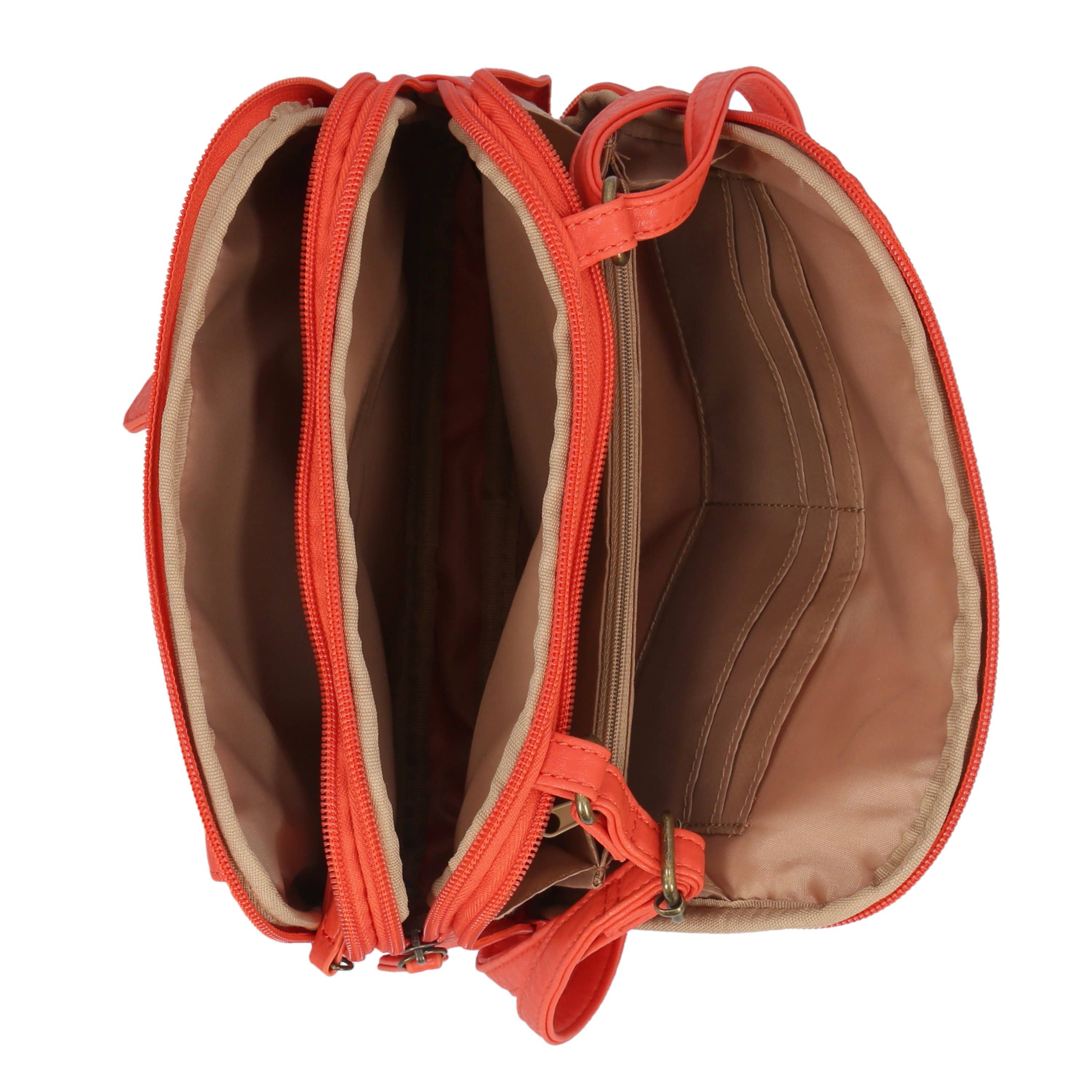 Multisac Handbags - Wholesale Crossbody Bag - Women's - Multisac Zippy Triple Compartment Crossbody16